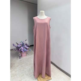 Middle Eastern Muslim Fashion Long Sleeve Embroidered Contrast Lace Patchwork Abaya Dress and Hijab Three-Piece Set