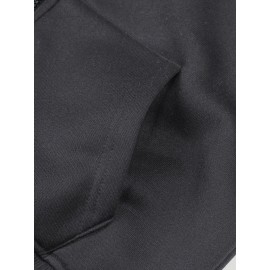 New Disney Tinker Bell Fairy Print Double-Sided Design, Women's Hooded Sweatshirt with Zipper and Drawstring, Long Sleeve Round Neck Pullover Hoodie - Stylish Casual Versatile Long Sleeve Hoodie with Dual Pockets