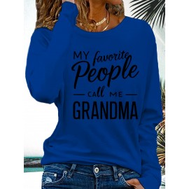 Women'S Long Sleeve Crew Neck T-Shirt with 